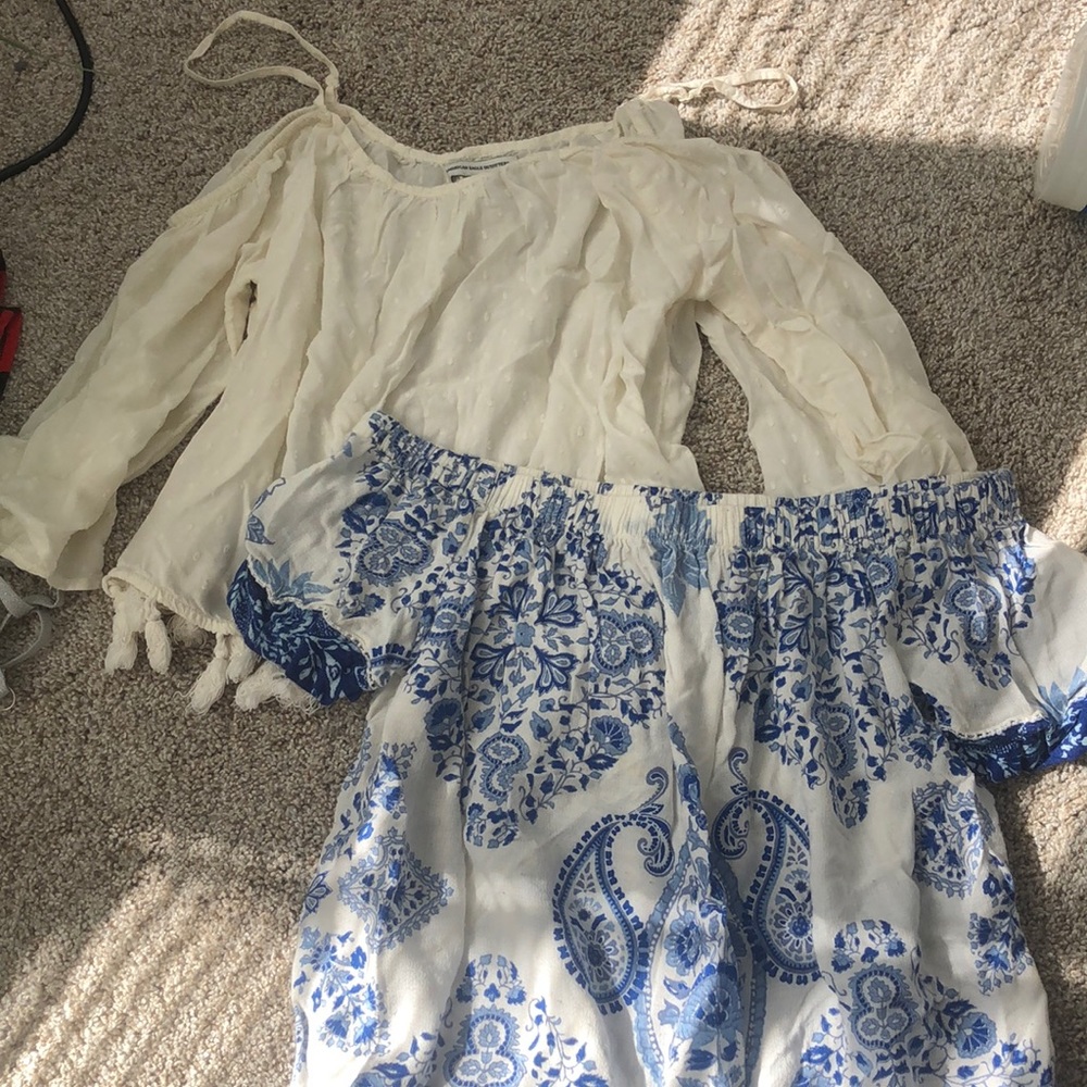 BUNDLE! off the shoulder tops